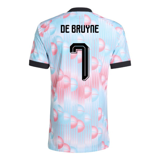 2026-2027 Belgium Authentic Away Shirt (De Bruyne 7)-SoccerKits Hub | Buy Soccer Jerseys Online
